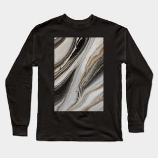 Beautiful Marble texture Long Sleeve T-Shirt